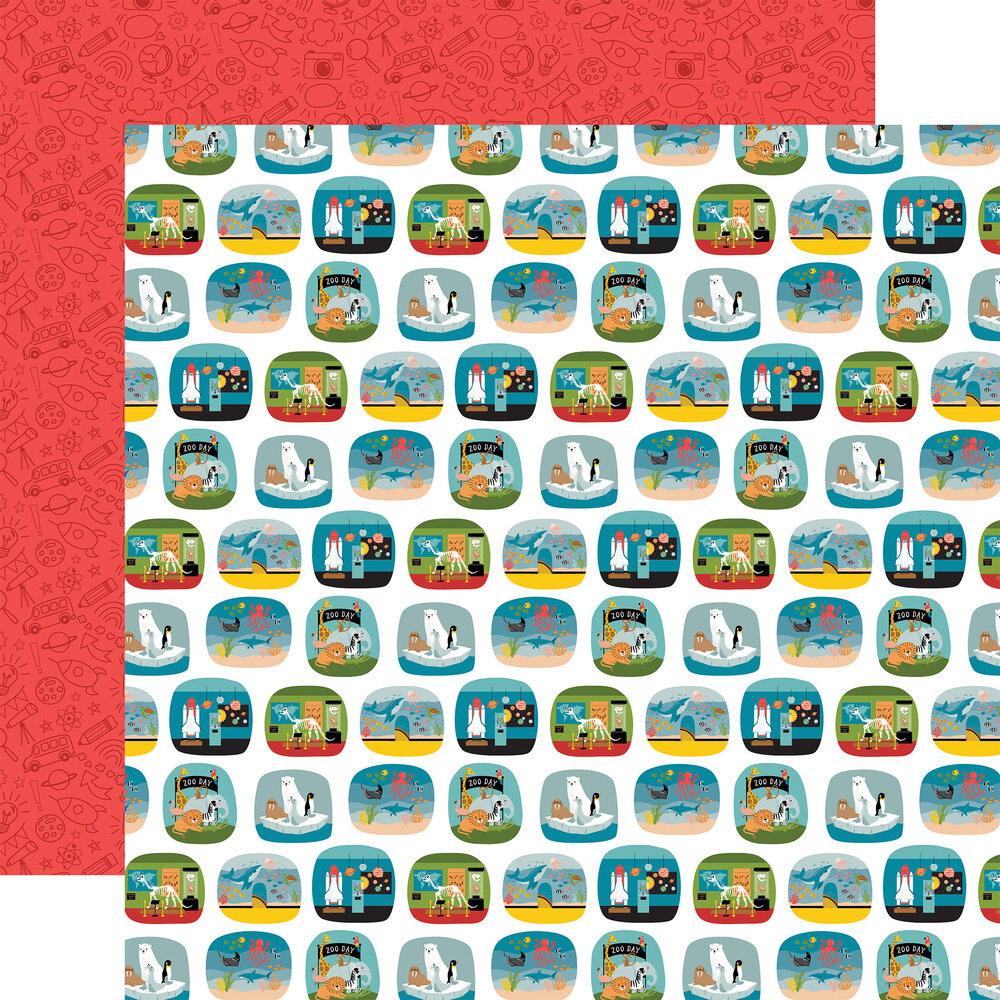 Echo Park Field Trip 12x12 Inch Collection Kit (FT478016)