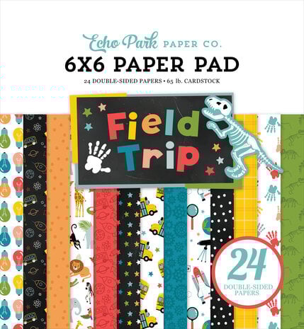 Echo Park Field Trip 6x6 Inch Paper Pad (FT478023)