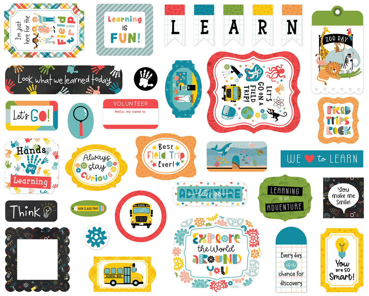 Echo Park PRE-ORDER Field Trip Ephemera (FT478024) Echo Park PRE-ORDER Field Trip Ephemera (FT478024)