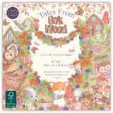 Craft Consortium PRE-ORDER Tales from Oak Wood 8x8 Inch Premium Paper Pad (CCLPAD001)
