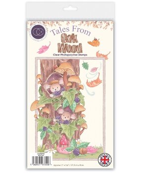 Craft Consortium PRE-ORDER Tales from Oak Wood A6 Clear Stamp Mice Tree (CCLSTMP001) Craft Consortium PRE-ORDER Tales from Oak Wood A6 Clear Stamp Mice Tree (CCLSTMP001)