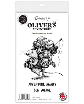 Craft Consortium PRE-ORDER Oliver's Adventures A6 Clear Stamp Adventure Awaits (CCDWSTMP002) Craft Consortium PRE-ORDER Oliver's Adventures A6 Clear Stamp Adventure Awaits (CCDWSTMP002)