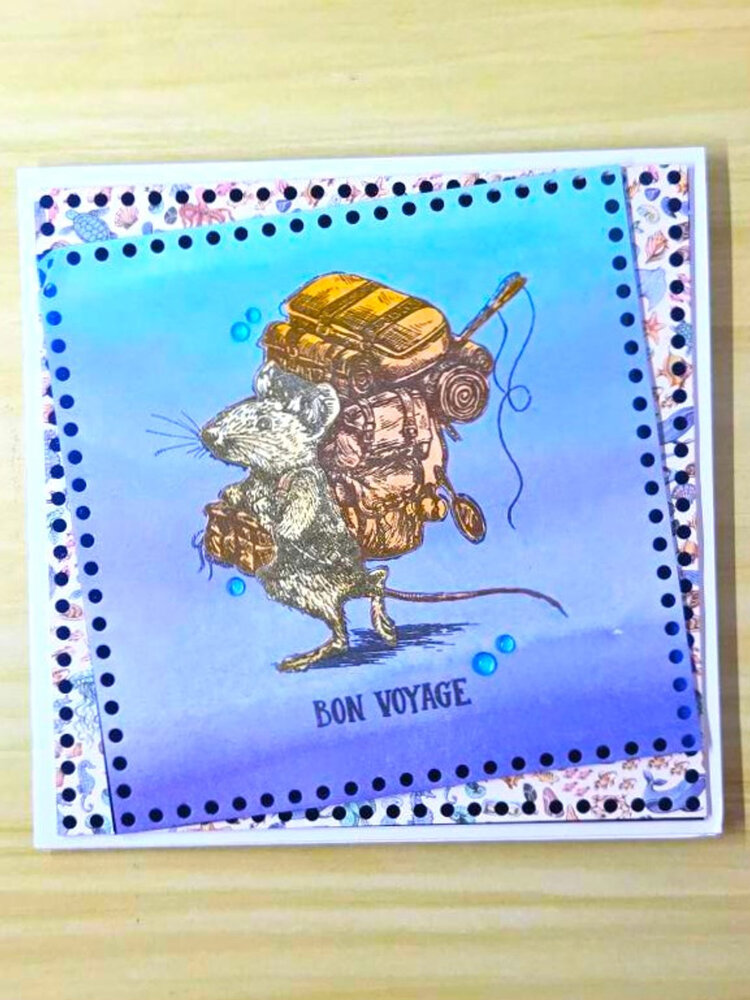 Craft Consortium Oliver's Adventures A6 Clear Stamp Adventure Awaits (CCDWSTMP002)