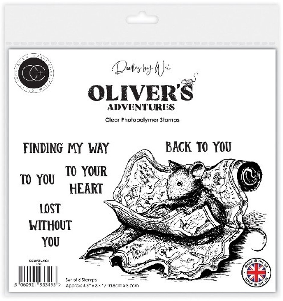 Craft Consortium PRE-ORDER Oliver's Adventures A6 Clear Stamp Lost (CCDWSTMP003) Craft Consortium PRE-ORDER Oliver's Adventures A6 Clear Stamp Lost (CCDWSTMP003)