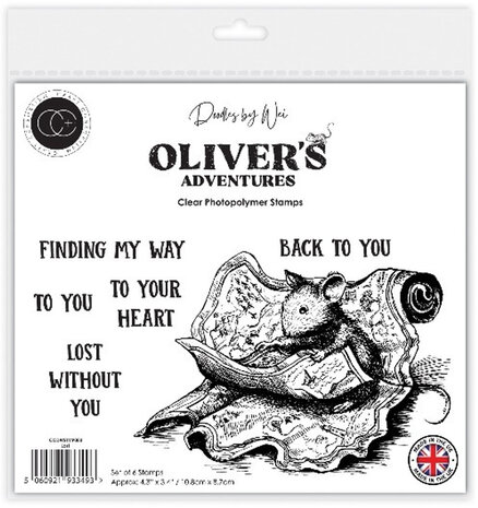 Craft Consortium PRE-ORDER Oliver's Adventures A6 Clear Stamp Lost (CCDWSTMP003) Craft Consortium PRE-ORDER Oliver's Adventures A6 Clear Stamp Lost (CCDWSTMP003)