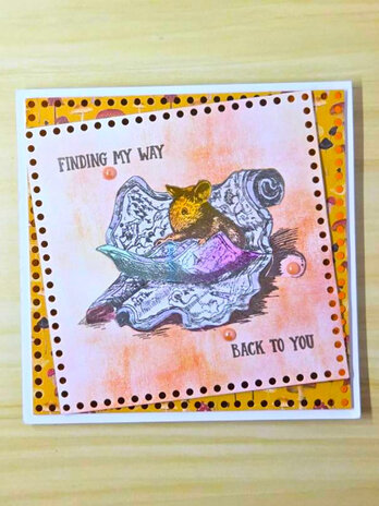 Craft Consortium Oliver's Adventures A6 Clear Stamp Lost (CCDWSTMP003)