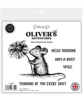 Craft Consortium PRE-ORDER Oliver's Adventures A6 Clear Stamp Daisy (CCDWSTMP004) Craft Consortium PRE-ORDER Oliver's Adventures A6 Clear Stamp Daisy (CCDWSTMP004)