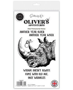 Craft Consortium Oliver's Adventures A6 Clear Stamp Wisdom (CCDWSTMP007) Craft Consortium Oliver's Adventures A6 Clear Stamp Wisdom (CCDWSTMP007)