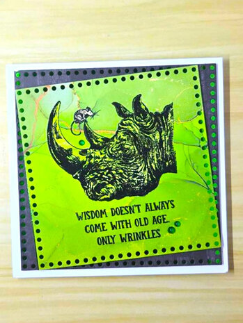 Craft Consortium Oliver's Adventures A6 Clear Stamp Wisdom (CCDWSTMP007) Craft Consortium Oliver's Adventures A6 Clear Stamp Wisdom (CCDWSTMP007)