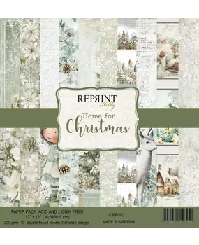 Reprint PRE-ORDER Home For Christmas 12x12 Inch Paper Pack (CRP093) Reprint PRE-ORDER Home For Christmas 12x12 Inch Paper Pack (CRP093)