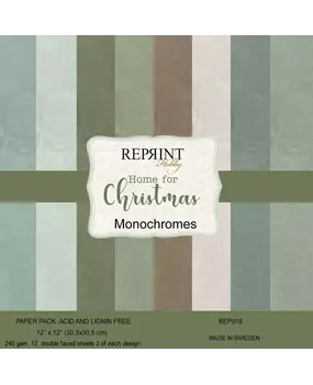 Reprint PRE-ORDER Home For Christmas 12x12 Inch Cardstock (REP016)