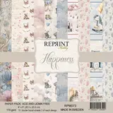 Reprint Happiness 8x8 Inch Paper Pack (RPM073)