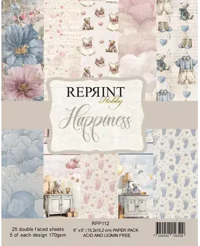 Reprint Happiness 6x6 Inch Paper Pack (RPP112)
