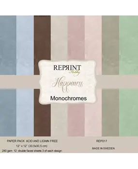 Reprint Happiness 12x12 Inch Cardstock (REP017)
