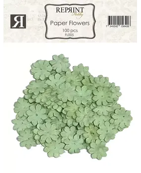 Reprint PRE-ORDER Paper Flowers Green (FL005)