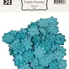 Reprint Paper Flowers Turqouise (FL008)