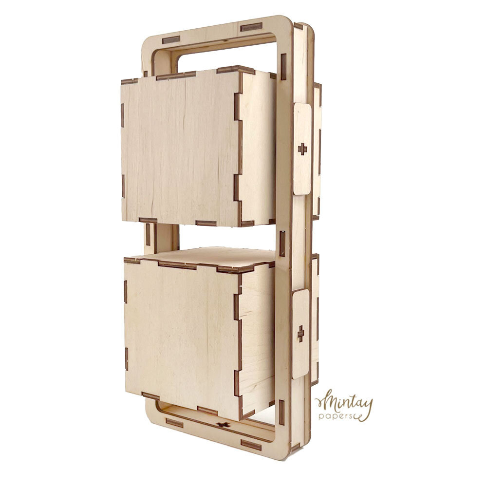 Mintay PRE-ORDER Woodies Decor Photo Cubes (MT-WD3-28) Mintay PRE-ORDER Woodies Decor Photo Cubes (MT-WD3-28)