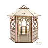Mintay PRE-ORDER Woodies Decor Gazebo (MT-WD3-30) Mintay PRE-ORDER Woodies Decor Gazebo (MT-WD3-30)