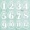 Mintay Chippies 12x12 Inch Baby Milestones (MT-CHIP2-D111)