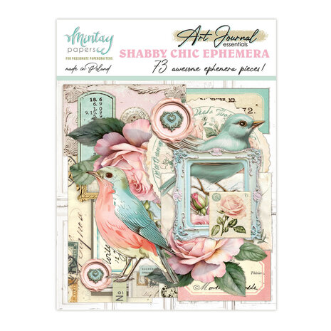Mintay PRE-ORDER Art Journal Shabby Chic Ephemera (MT-ART-C02) Mintay PRE-ORDER Art Journal Shabby Chic Ephemera (MT-ART-C02)