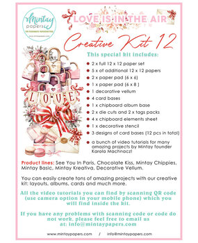 Mintay Creative Kit Love is in the Air (MT-KIT-12)