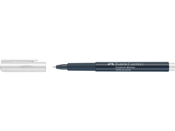 Faber Castell Creative Marker White As Snow 1.5mm (FC-160601) Faber Castell Creative Marker White As Snow 1.5mm (FC-160601)
