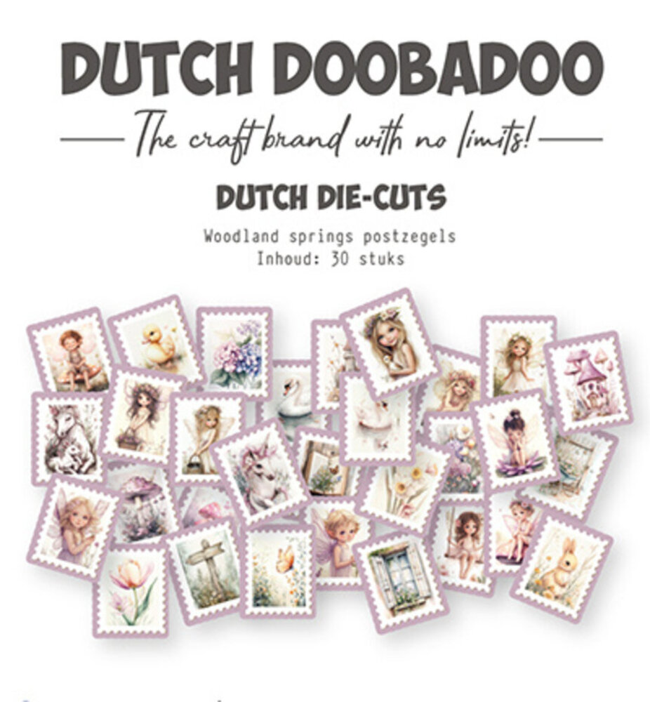 Dutch Doobadoo Dutch Die-Cuts Woodland Springs Poststamps (474.007.062) Dutch Doobadoo Dutch Die-Cuts Woodland Springs Poststamps (474.007.062)
