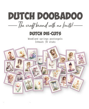 Dutch Doobadoo Dutch Die-Cuts Woodland Springs Poststamps (474.007.062) Dutch Doobadoo Dutch Die-Cuts Woodland Springs Poststamps (474.007.062)