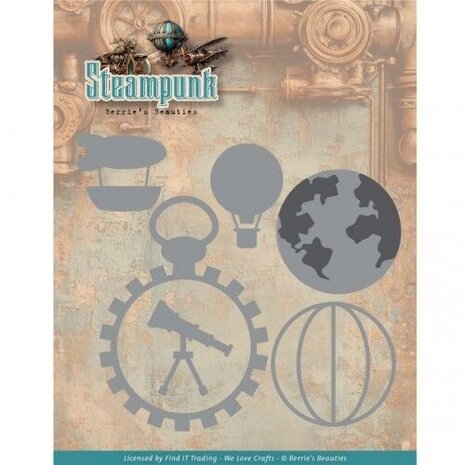 Berrie's Beauties Steampunk Dies Globe (BBD10075)