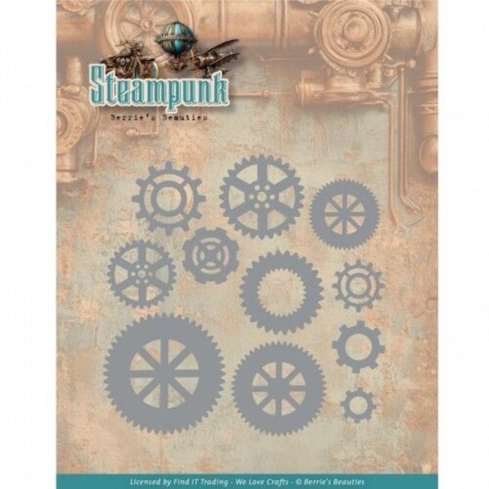 Berrie's Beauties Steampunk Dies Gears (BBD10076)