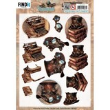 Berrie's Beauties Steampunk 3D Push Out Objects (SB11072)