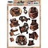 Berrie's Beauties Steampunk 3D Push Out Objects (SB11072)