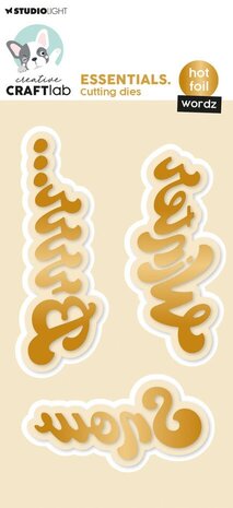 Creative Craftlab Essentials Hot Foil Die Wordz Winter (CCL-ES-HFCD15)