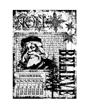 Stampers Anonymous Cling Components Stamps Christmas Miracle (COM025)