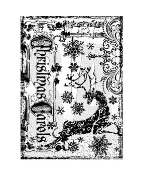 Stampers Anonymous Cling Components Stamps Reindeer Games (COM027)