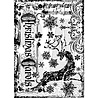 Stampers Anonymous Cling Components Stamps Reindeer Games (COM027)