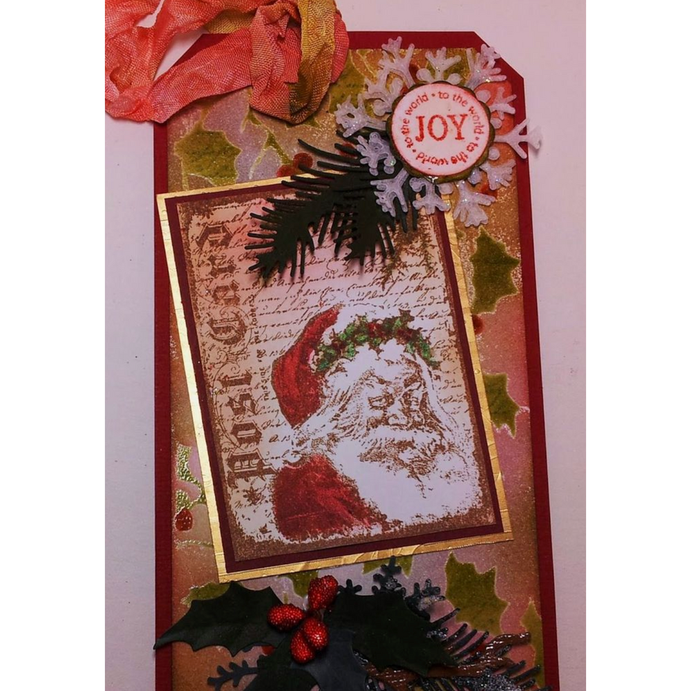 Stampers Anonymous Cling Components Stamps Santa Letter (COM028)