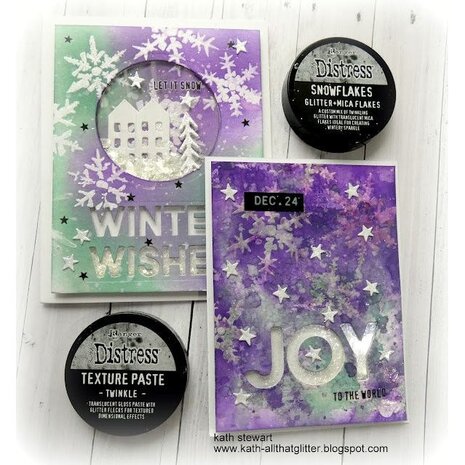 Stampers Anonymous Tim Holtz Snowflakes Layering Stencil (THS050)