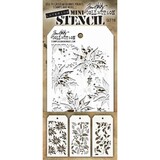 Stampers Anonymous Tim Holtz Mini Layering Stencil Set 19 (THMST019)