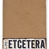 Stampers Anonymous PRE-ORDER Tim Holtz Etcetera Small Tag Thickboards (THETC003) Stampers Anonymous PRE-ORDER Tim Holtz Etcetera Small Tag Thickboards (THETC003)