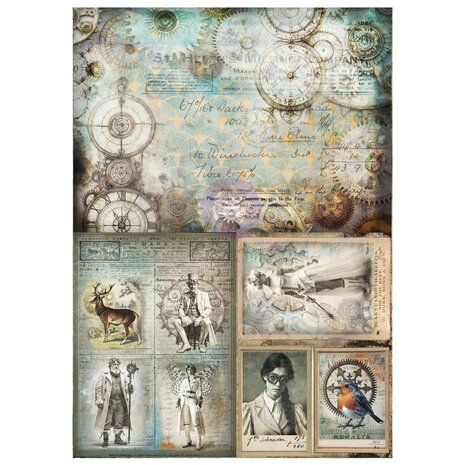 Prima Marketing Inc Steam and Frost A3 Decoupage Fiber (951467)