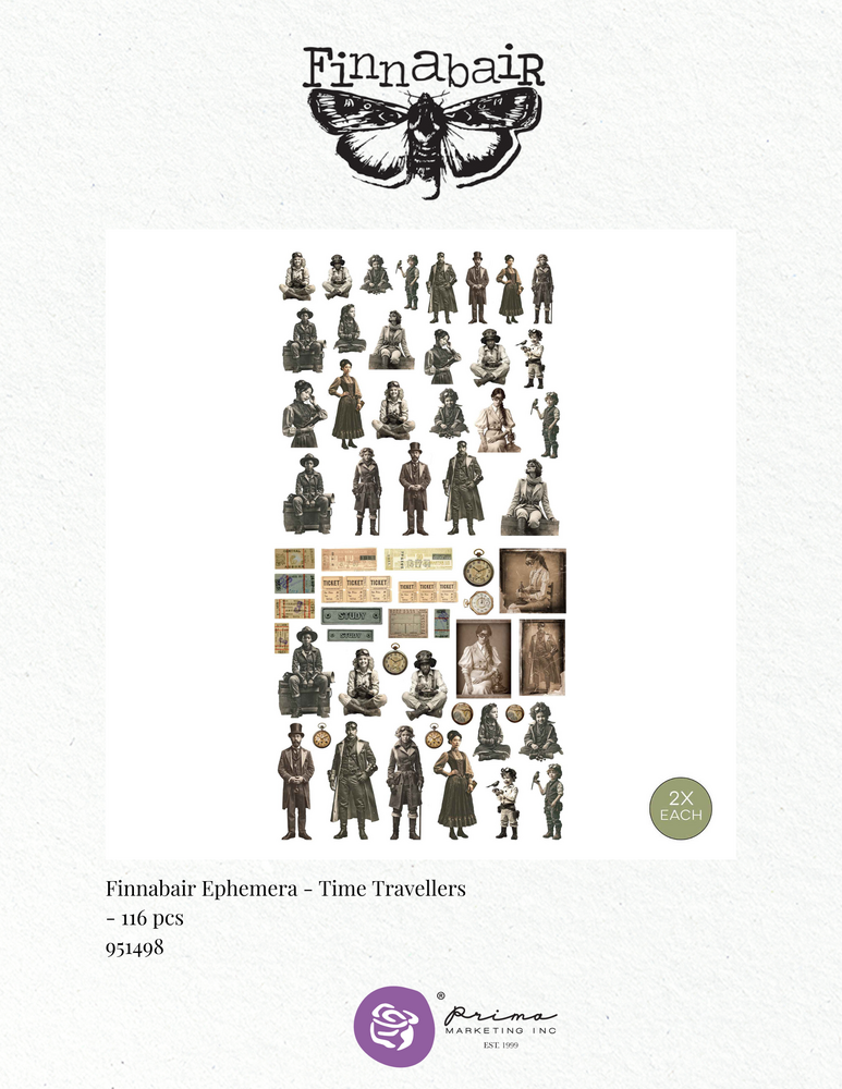 Prima Marketing Inc PRE-ORDER Time Travellers Ephemera (951498)