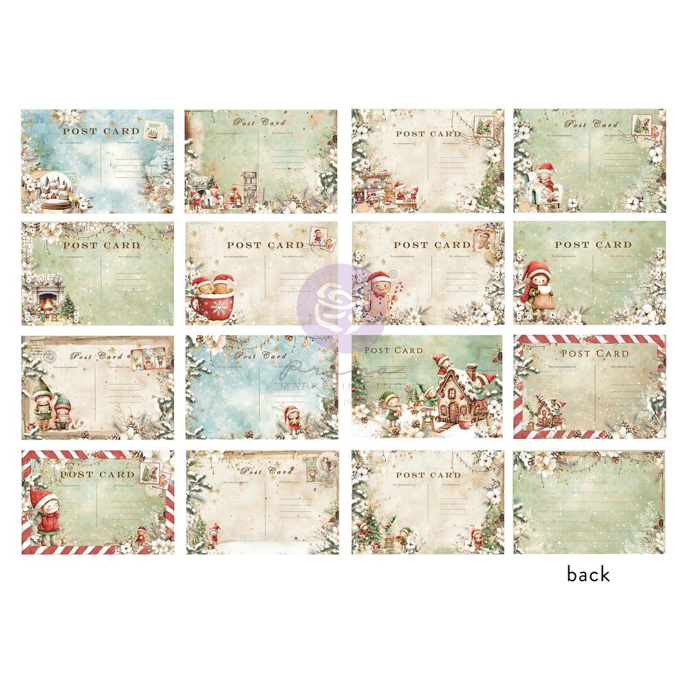 Prima Marketing Inc Twinkle & Treats 4x6 Inch Journaling Cards (680183)