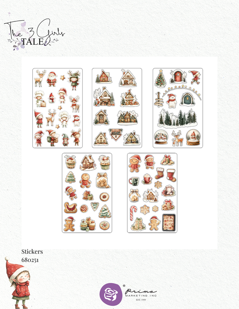 Prima Marketing Inc Twinkle & Treats Stickers (680251)