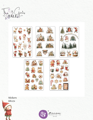Prima Marketing Inc PRE-ORDER Twinkle & Treats Stickers (680251)