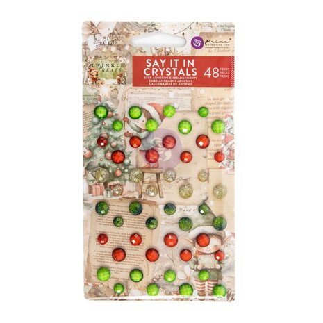 Prima Marketing Inc Twinkle & Treats Say It In Crystals (680275)