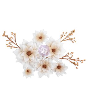 Prima Marketing Inc PRE-ORDER Twinkle & Treats Flowers Twinkle Poinsettias (680343)