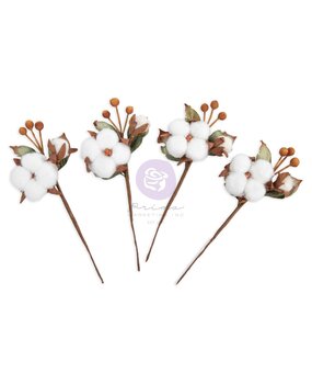 Prima Marketing Inc PRE-ORDER Twinkle & Treats Flowers Snowy Cotton (680350)