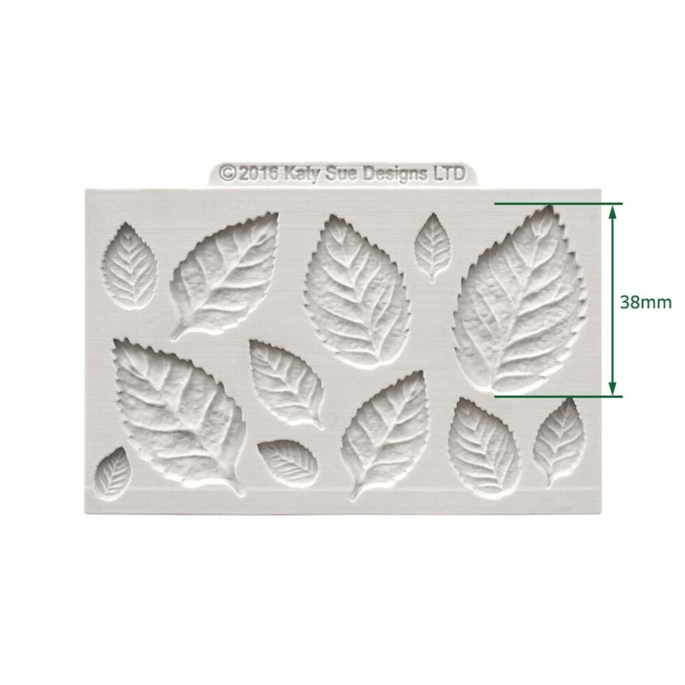 Cosmic Shimmer Silicone Mould Rose Leaves (CE0050-CS)