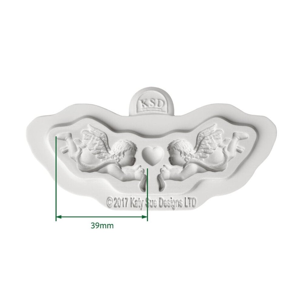 Cosmic Shimmer Silicone Mould Mini Cherubs (CE0062-CS)
